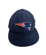 New England Patriots New Era Fitted Flat Bill Baseball Cap 7.5 - $26.05 CAD