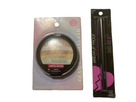 Wet n Wild ColorIcon RainBow Highlighter E4914P + Gel Proof Eyeliner 111... - £11.15 GBP