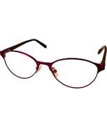 Jones New York J137 Women Purple Stainless Steel Petite Eyeglasses Frame 49mm - $59.39