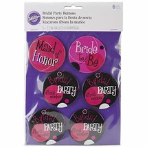 Wilton Bridal Party Buttons - $2.35 CAD