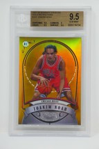 2007-08 Bowman Sterling Gold Refractors Joakim Noah/99 Rookie Beckett 9.5 GEM - £158.58 GBP