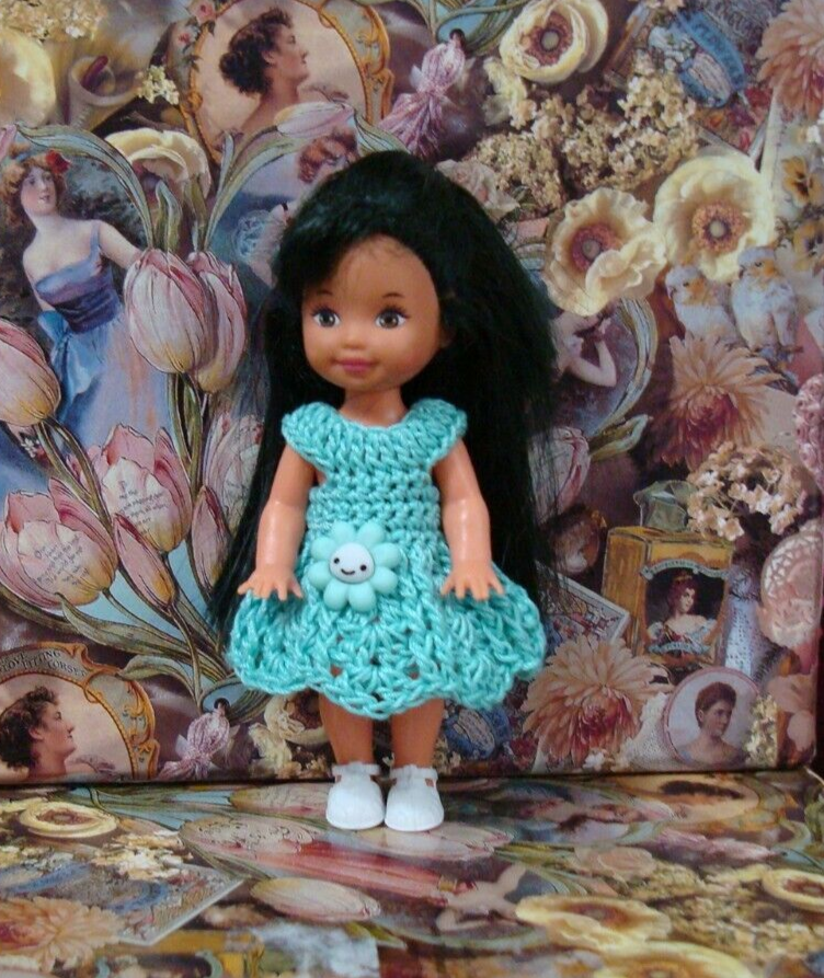 Hand crocheted Doll Clothes for Kelly or same size dolls #2549 - $12.00