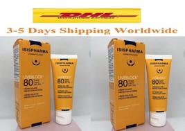 2X Isis Pharma  Uveblock 80 Tinted Cream SPF 50+ Extreme Sun Protection ... - $102.27