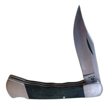 Solingen Steel Cherokee Frost Wood Folding Lock Back Hunter Knife - £15.49 GBP