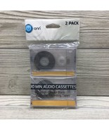 ONN 90 Minute Audio Cassettes Tapes - High Output - Blank Recording  - £4.68 GBP