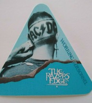 AC/DC Razors Edge Backstage Pass Original 1990-1991 Hard Rock Music Tour Vintage - £10.09 GBP