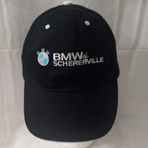 BMW Of Schererville Black Embroidered Hat Cap Adjustable Auto Cars Racing  - £15.76 GBP
