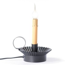 Crimped electric Accent Light in black tin image 2