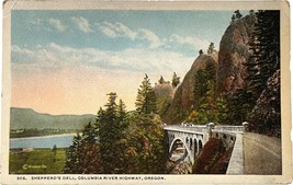 Shepperd&#39;s Dell, Columbia River Highway, Oregon, vintage postcard - £9.42 GBP
