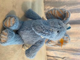Soft Toy - FREE Postage Blue elephant 9 inches - £7.07 GBP