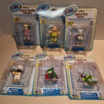 Lot of 6 New Old Stock Webkinz 2&quot; PVC figures, each with unused gift codes - £30.70 GBP