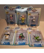 Lot of 6 New Old Stock Webkinz 2&quot; PVC figures, each with unused gift codes - £30.61 GBP