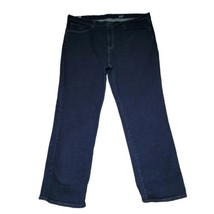 Sonoma Good For Life Straight Men&#39;s Size 42/30 Dark Wash Blue Denim Jeans - £17.55 GBP