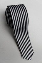 Black White #10 striped 5cm Necktie - $19.99