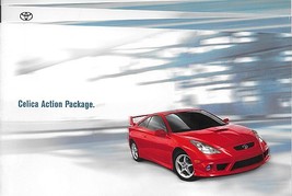 2001/2002 Toyota Celica Action Package Sales Brochure Folder Us 01 - £7.86 GBP