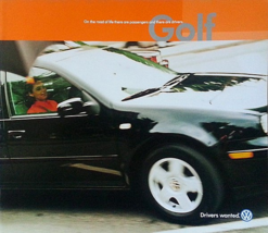 2001 Volkswagen GOLF sales brochure catalog US 01 VW GL GLS - $8.00