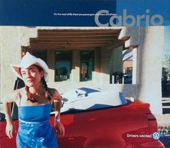 2001 Volkswagen CABRIO sales brochure catalog US 01 VW Cabriolet - $8.00