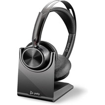 Poly - Voyager Focus 2 UC USB-A Headset with Stand (Plantronics) - Bluet... - $260.99