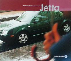 2001 Volkswagen Jetta Sales Brochure Catalog Us 01 Vw Gls Glx Vr6 Tdi - £6.41 GBP