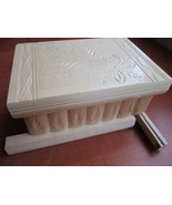 Wooden Puzzle Jewelry Box with Secret Compartment Hidden Key Lock (Hand ... - £34.55 GBP