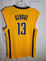 Adidas NBA Jersey Indiana Pacers Paul George Gold sz M - £23.22 GBP