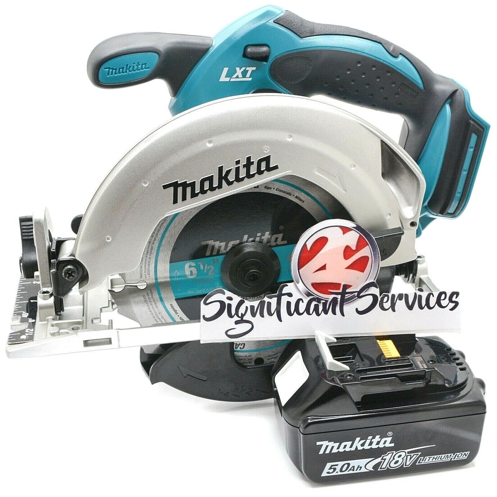 New Makita XSS02Z 18V LXT 5.0 Ah Li-Ion Cordless Battery 6-1/2&quot; Circular... - $149.99