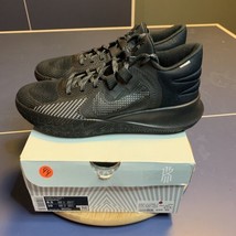 Nike Kyrie Flytrap V Mens Size 8.5 Shoes Triple Black Grey Sneakers CZ4100-004 - £62.29 GBP
