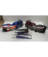 2-MATCO TOOLS RACING CHAMPIONS CRAIG TREBLE PRO STOCK DRAG MOTORCYCLE BIKE - $168.29