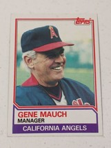 Gene Mauch California Angels 1983 Topps Card #276 - £0.77 GBP