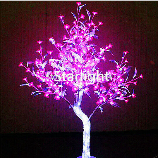 5ft Outdoor LED Crystal Cherry Tree Light Holiday Garden Wedding Decor 5... - $339.00
