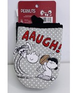 2 pk Mini Mitts Peanuts Kitchen Lucy Charlie Brown Football Classic Comi... - $22.95 CAD
