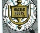 1966 Master Hosts Motor Hotels  Motel Directory Summer Fall - $14.83