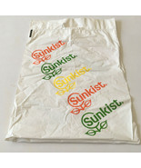 Vintage 1985 plastic bag Sunkist graphics movie photo prop sunkist growers - $26.99 CAD