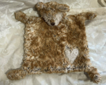 Rare Demdaco Bear Lovey Security Blanket Plush Swirley super Soft Chenil... - $27.67