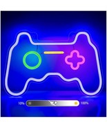 Neon Signs for Bedroom Gamepad Shape Neon Lights Adjustable (15 x 10 in) - £21.30 GBP