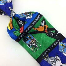 Looney Tunes Tie Stamps Taz Bugs Bunny Tweety Necktie Sylvester Men IN16-364 New - £15.77 GBP