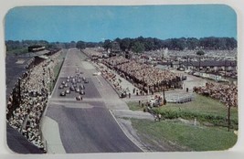 Indianapolis 500 Mile Speedway The Start of The Race c1952 Postcard T3 - £11.92 GBP