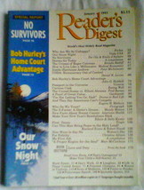 Readers Digest Magazine - January 1993 - &quot;Our snow night&quot;; &quot;First Dance&quot; - £3.59 GBP