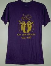 The Manhattan Transfer Concert Shirt Vintage 1982 Anniversary Single Stitched - £156.44 GBP
