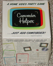 CAMCORDER HELPER GAME  2000 MAGNETIC POETRY NEW FACTORY SEALED BOX - $10.00