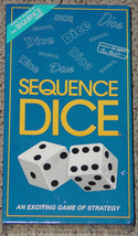 SEQUENCE DICE Game Jax 1999 sealed Mint Complete - $15.00