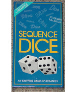 SEQUENCE DICE Game Jax 1999 sealed Mint Complete - £11.75 GBP