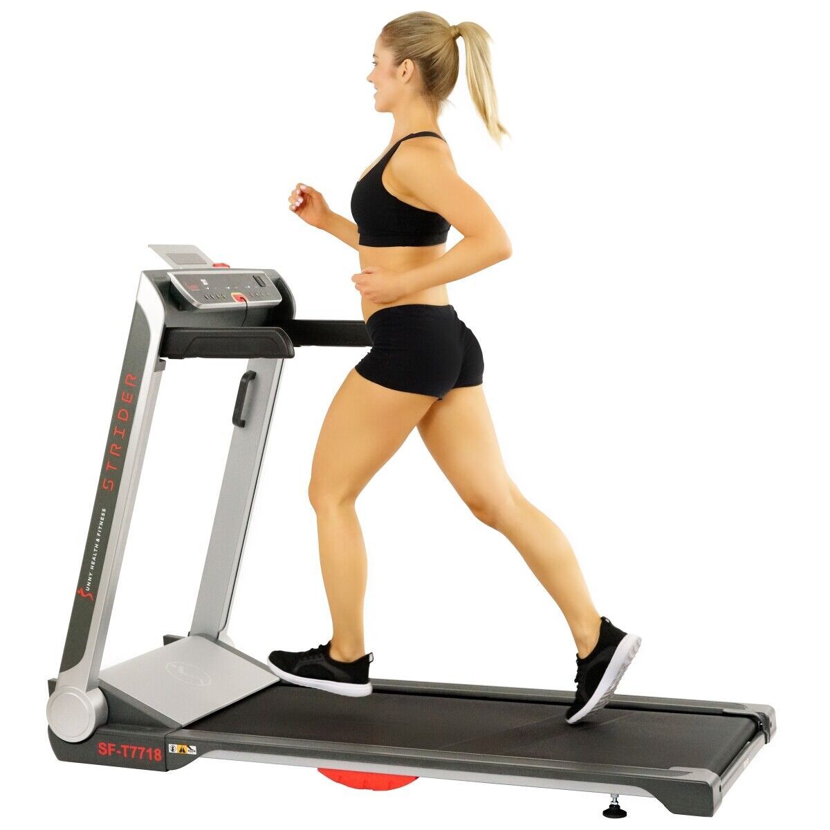 Sunny Health & Fitness SF-T7718 20 in. Strider Treadmill with Wide LoPro Deck - £639.02 GBP