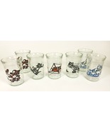 Set of 7 Vintage Welchs 1990s Tom &amp; Jerry Glasses Surfing Kites Skates S... - £14.66 GBP