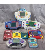 Hand Held Electronic Game Lot Aladdin Battleship Jeopardy Blackjack Conn... - $54.87