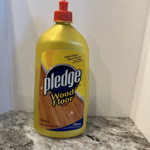 SC Johnson PLEDGE Wood Floor Cleaner Gold Bottle 27 fl oz. 60%+ Remaining - $18.76