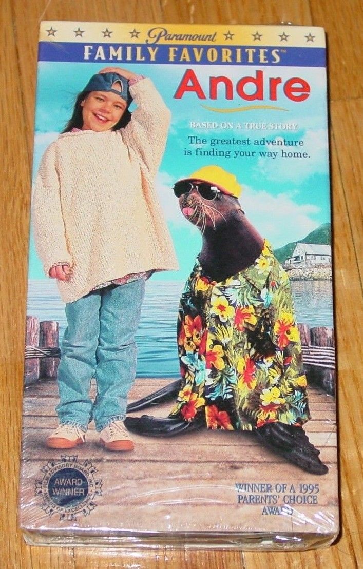 VHS ANDRE THE SEAL VHS MOVIE TAPE 1996 PARAMOUNT NEW FACTORY SEALED