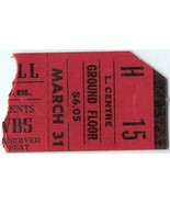 STRAWBS 1974 Toronto Massey Hall Ticket Stub Floor Seat Progressive Folk... - $6.77