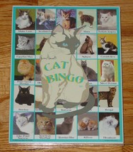 BINGO CAT BINGO GAME LUCY HAMMETT GAMES #3377 NEW FACTORY SEALED - £7.84 GBP