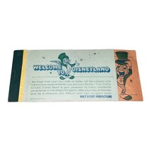 Vintage Disneyland Jiminy Cricket Ticket Book - 12 Unused Tickets 1970s image 7